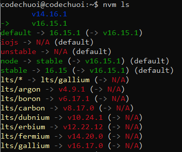 nvm (ノード バージョン マネージャー) を使用して任意のバージョンの Node.js をインストール/使用する