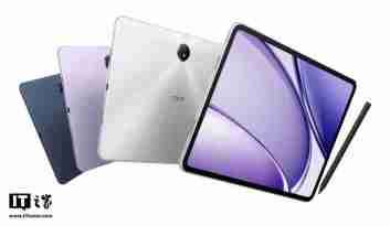 OPPO Pad3 配备 2.8K 原彩仿书柔光屏,支持苹果 iOS 互传