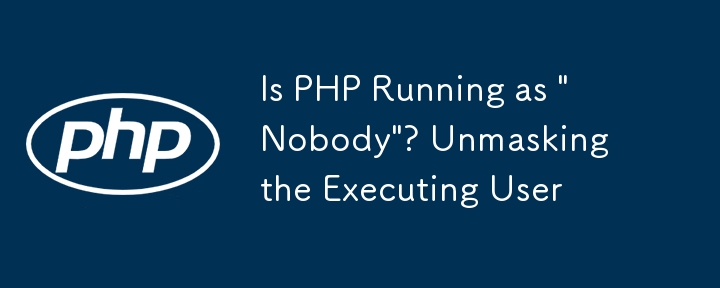 Is PHP Running as 