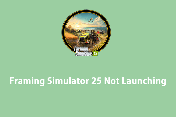 簡単に修正 - Framing Simulator 25 が PC で起動しない