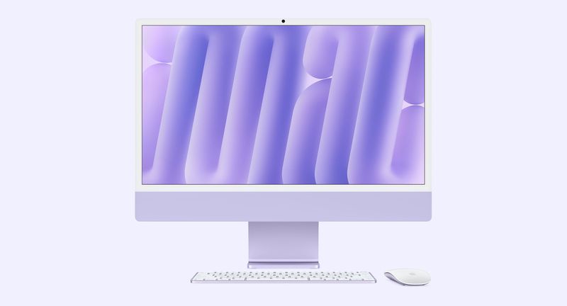 搭載 M4 晶片的 iMac 評測：奈米紋理顯示選項和中央攝影機經過測試