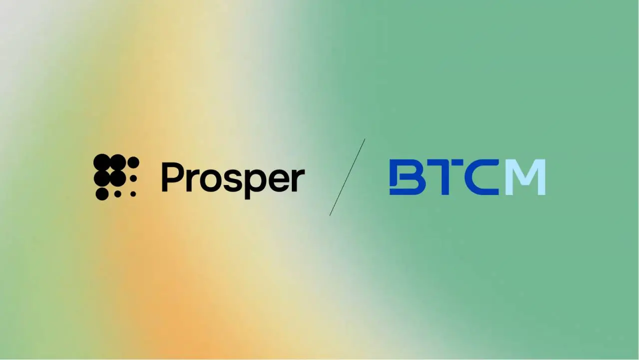 BIT Mining (NYSE: BTCM) Announces Investment in Prosper's (PROS) Native Token