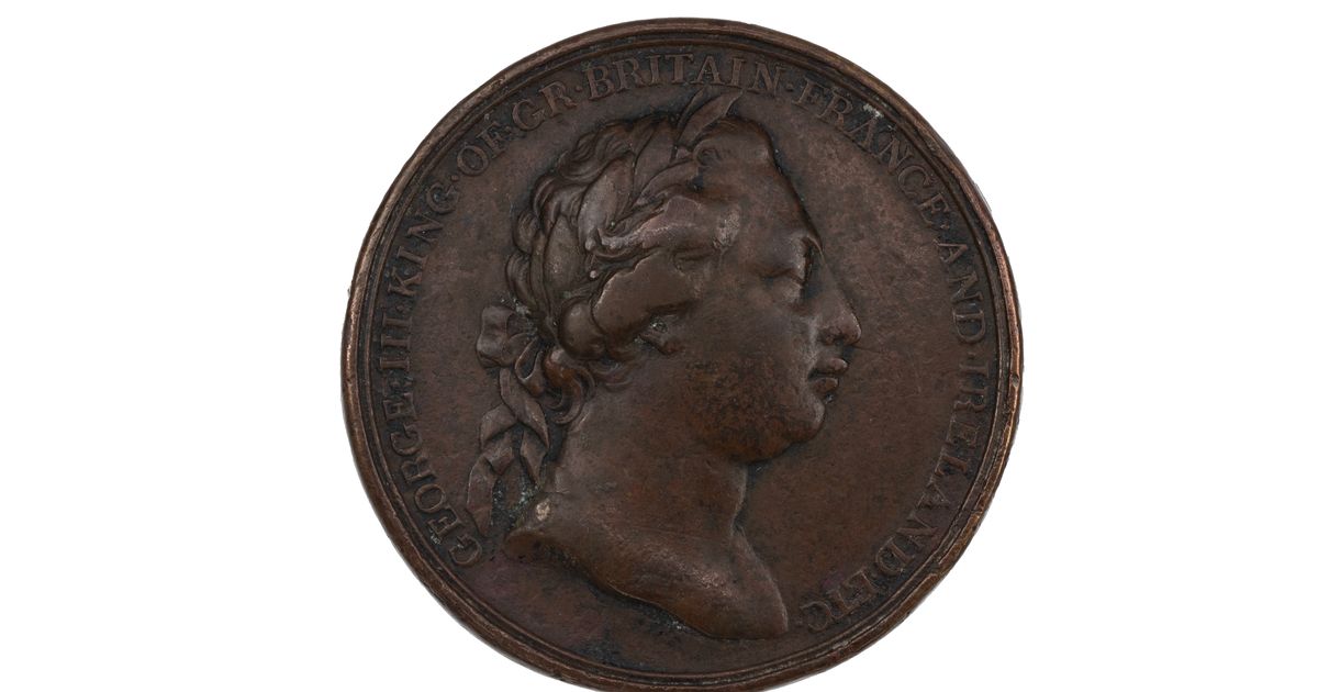 Une rare médaille du Capitaine Cook datant de 1772 sera vendue aux enchères