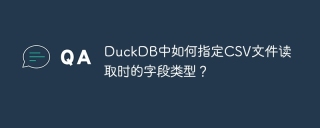 DuckDB中如何指定CSV文件读取时的字段类型？