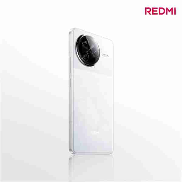 REDMI K80 Pro雪岩白外观公布：1.9mm超窄下巴 质感大增