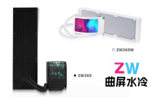 先马推出 ZW360 一体式水冷：配备 6.8 英寸 OLED 曲面屏，999 元
