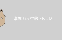 掌握 Go 中的 ENUM