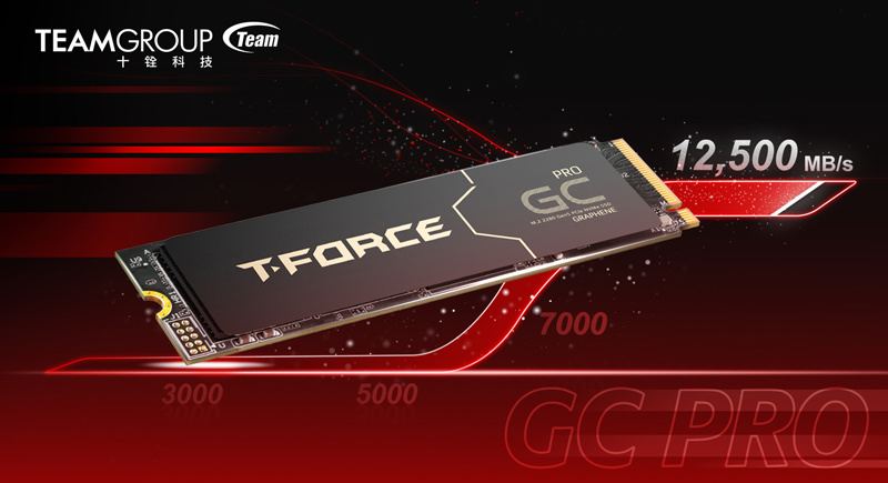 十铨 12.5GB/s 顺序读 PCIe 5.0 固态硬盘 GC Pro 上市:2TB 售 1399 元