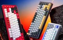 狼蛛推出 Fire 75 轻颜机械键盘：Gasket 结构、8000 毫安时电池，299 元起