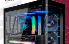 瓦尔基里台式电脑机箱 VK03-M 开启预售：6.2 英寸触摸屏、9 风扇位，首发 299 元