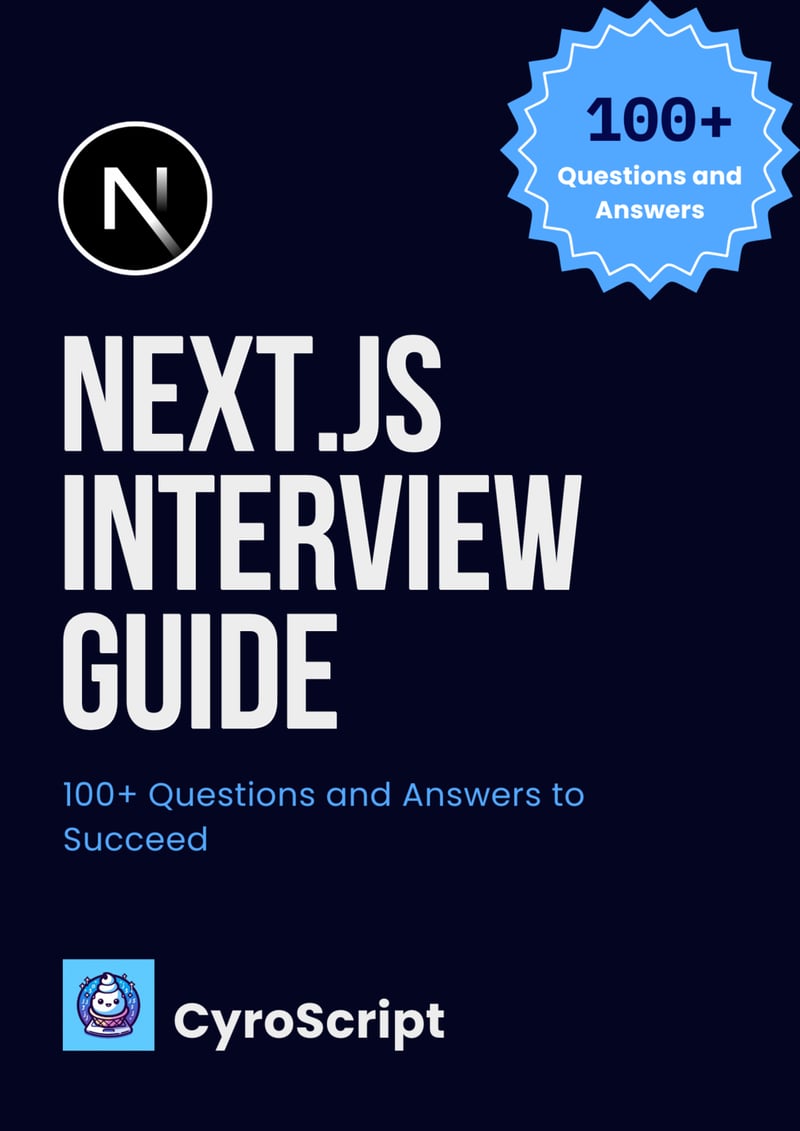 Maîtrise des entretiens Next.js : questions essentielles (partie 2)