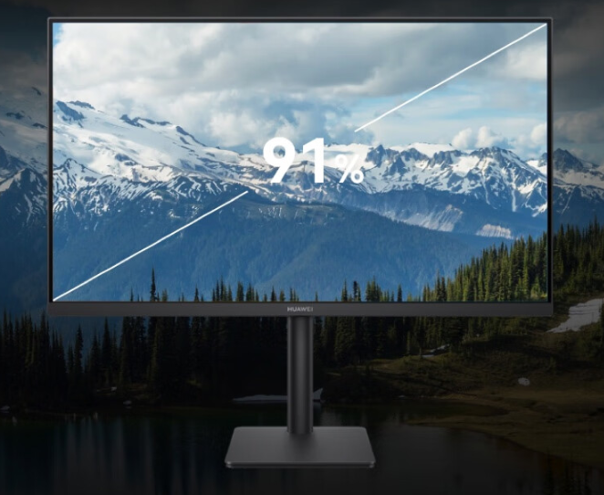 华为 MateView SE 显示器 27 英寸 FHD 版开售:可选旋转升降支架,599 元起