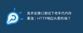 高并发接口测试下老年代内存暴涨：HTTP响应头惹的祸？