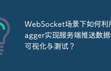 WebSocket场景下如何利用Swagger实现服务端推送数据的可视化与测试？