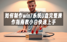 如何制作win7系统U盘完整操作指南教小白快速上手