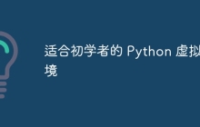 适合初学者的 Python 虚拟环境