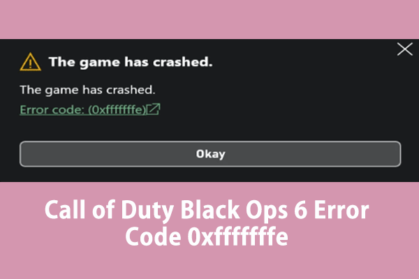 Quick Guide to COD Black Ops 6 Error Code 0xfffffffe on PC