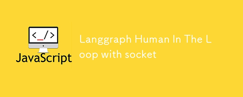 附插座的 Langgraph Human In The Loop