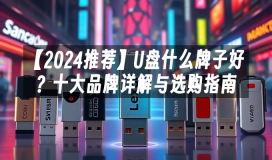 【2024推荐】U盘什么牌子好？十大品牌详解与选购指南
