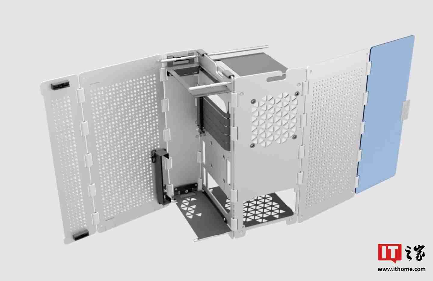 inWin 迎广推出 POC ONE 机箱,采用免螺丝自组折叠式设计