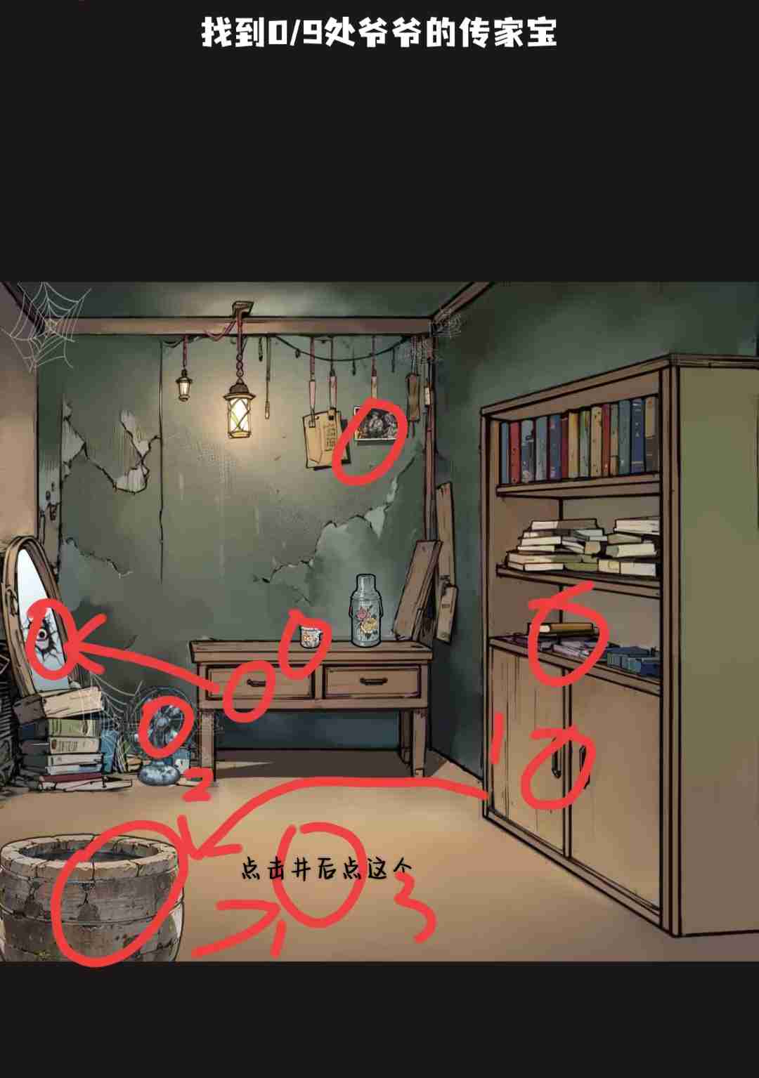 《规则怪怪谈》找到9处爷爷的传家宝通关攻略