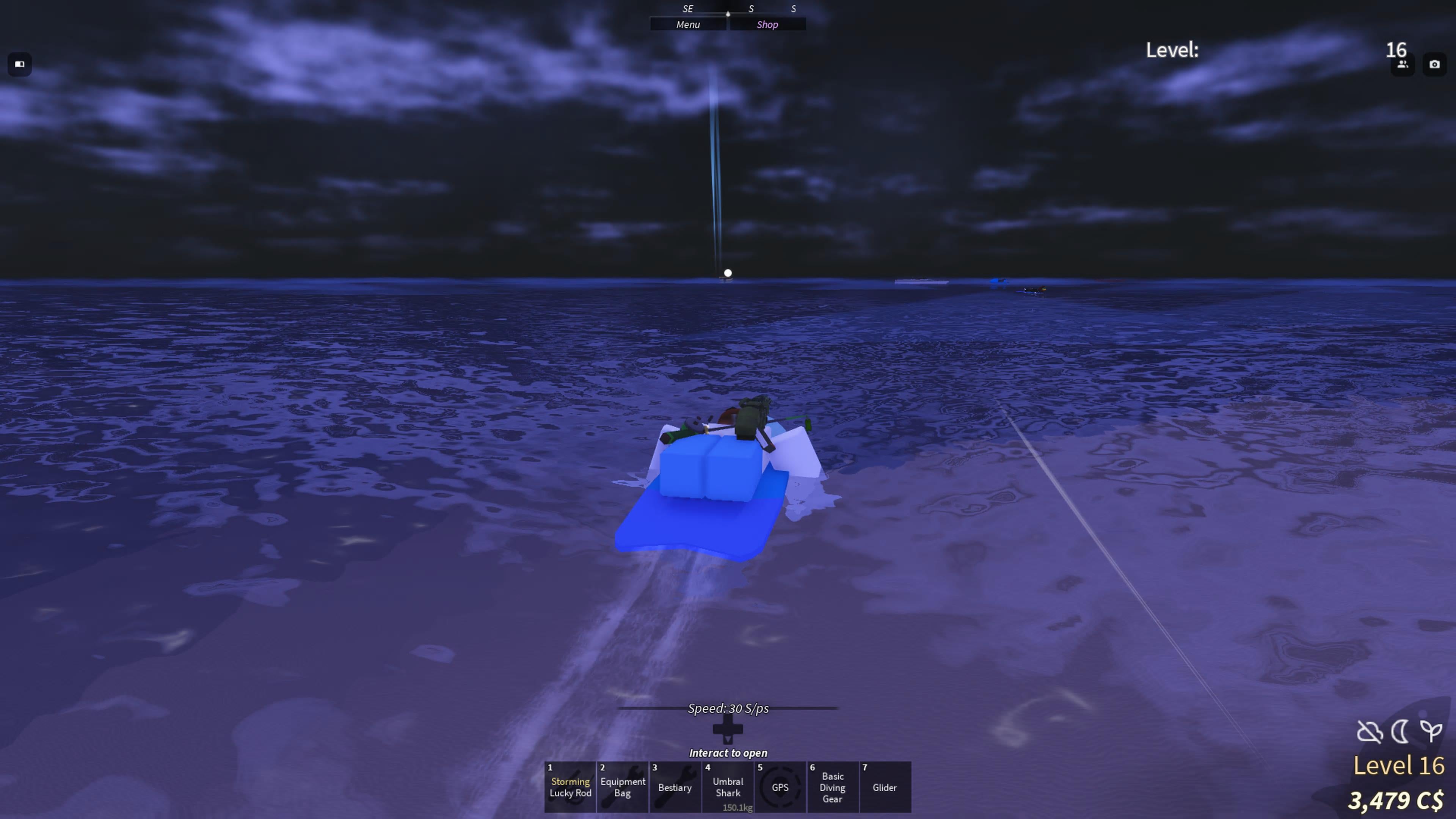 Roblox Fisch: How to get to Vertigo