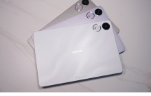 荣耀平板 V9 外观曝光：三款配色真机图公布，后盖圆环亮眼