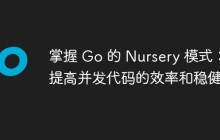 掌握 Go 的 Nursery 模式：提高并发代码的效率和稳健性