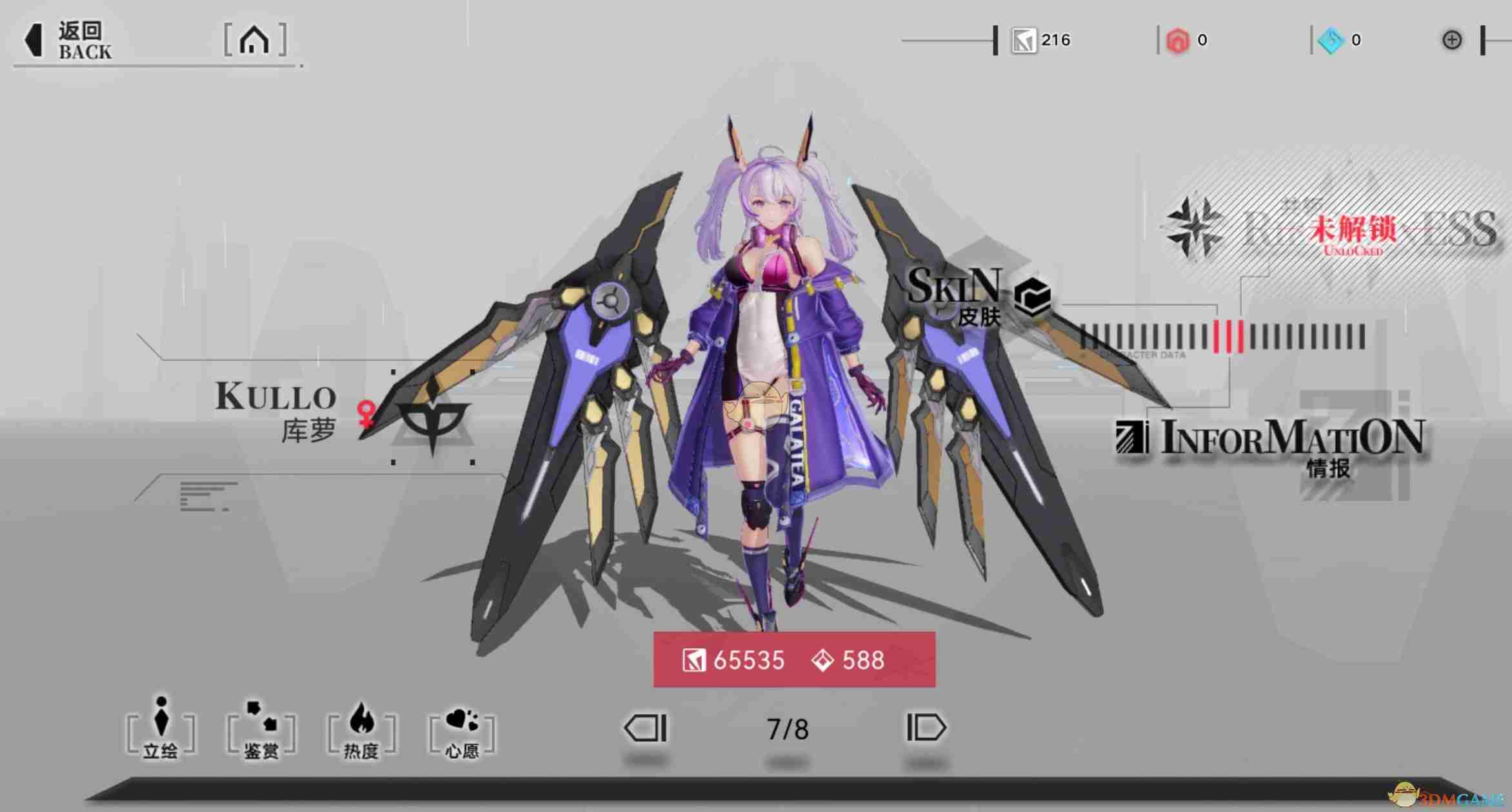 《重构:阿塔提斯》库萝角色详情一览