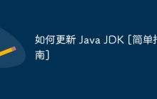 如何更新 Java JDK [简单指南]