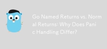 Go Named Returns vs. Normal Returns: Why Does Panic Handling Differ?