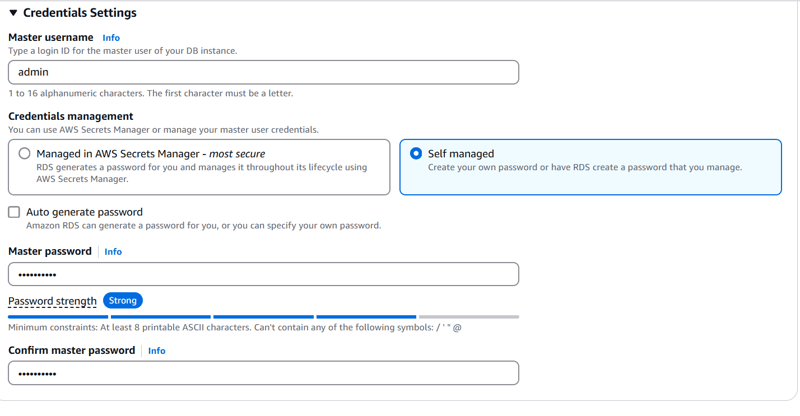 将 AWS RDS 连接到 Spring Boot