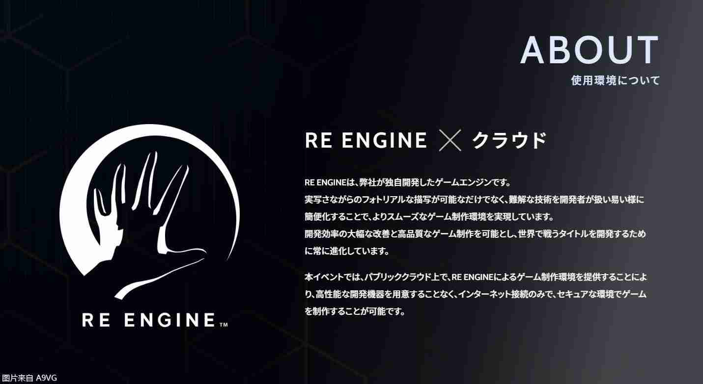 CAPCOM将举办RE引擎游戏开发竞赛 赛后将协助开发与销售