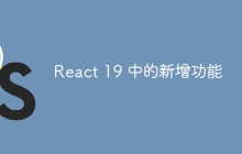 React 19 中的新增功能