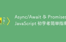 Async/Await 与 Promises：JavaScript 初学者简单指南