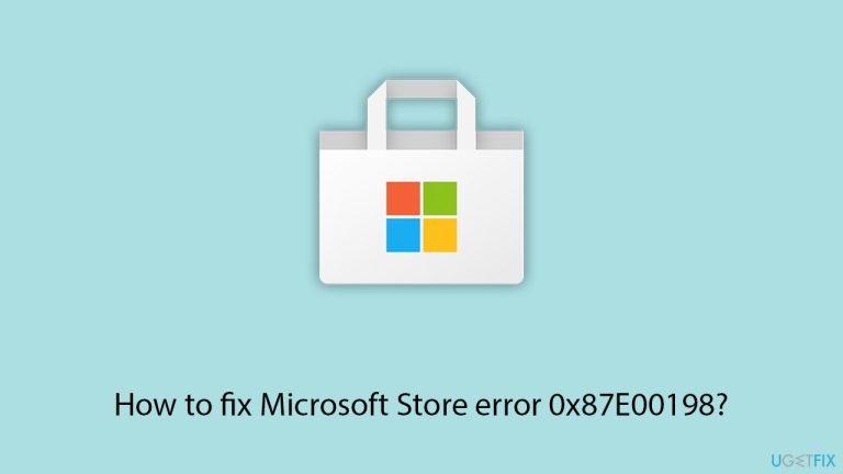 Microsoft Storeエラー0x87E00198を修正するにはどうすればよいですか?