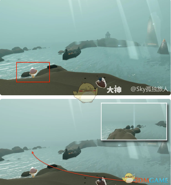 《光遇》每日任务12.13大蜡烛位置攻略