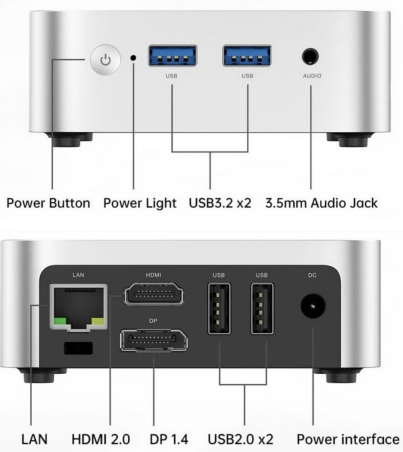 阿迈奇海外推出 ACEMAGIC V1 迷你主机,搭“英特尔 N150 + 16G + 512G”配置