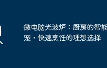微电脑光波炉：厨房的智能新宠，快速烹饪的理想选择