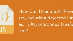 How Can I Handle All Promises, Including Rejected Ones, in Asynchronous JavaScript?