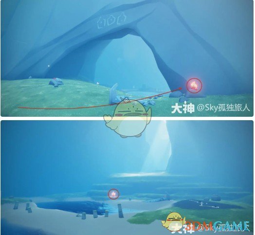 《光遇》12.20大蜡烛季节蜡烛位置图