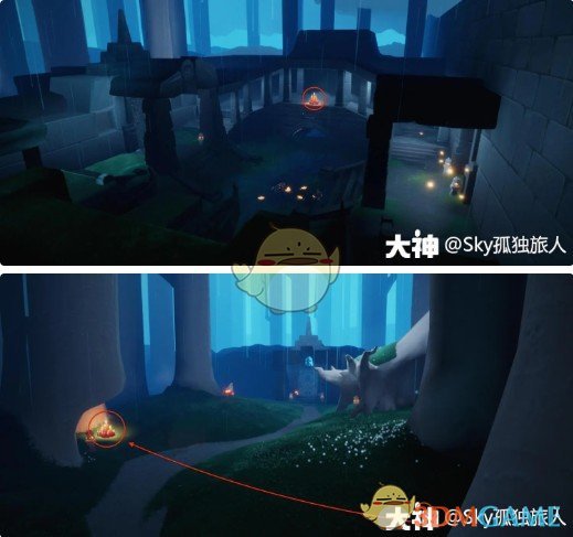 《光遇》12.20大蜡烛季节蜡烛位置图