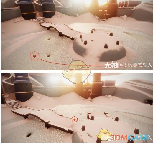 《光遇》12.20大蜡烛季节蜡烛位置图