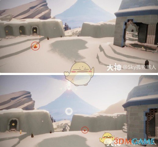 《光遇》12.20大蜡烛季节蜡烛位置图