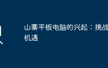 山寨平板电脑的兴起：挑战与机遇