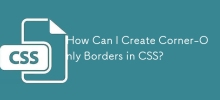 Bagaimanakah Saya Boleh Membuat Sempadan Sudut Sahaja dalam CSS?