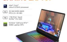 惠普 Omen Max 16 游戏本曝光：英特尔酷睿 Ultra 9 + 英伟达 RTX 5080 组合