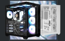 影驰 GALAX 海外推出名人堂 HOF ALLSYNQ 全景海景房机箱，兼容背插