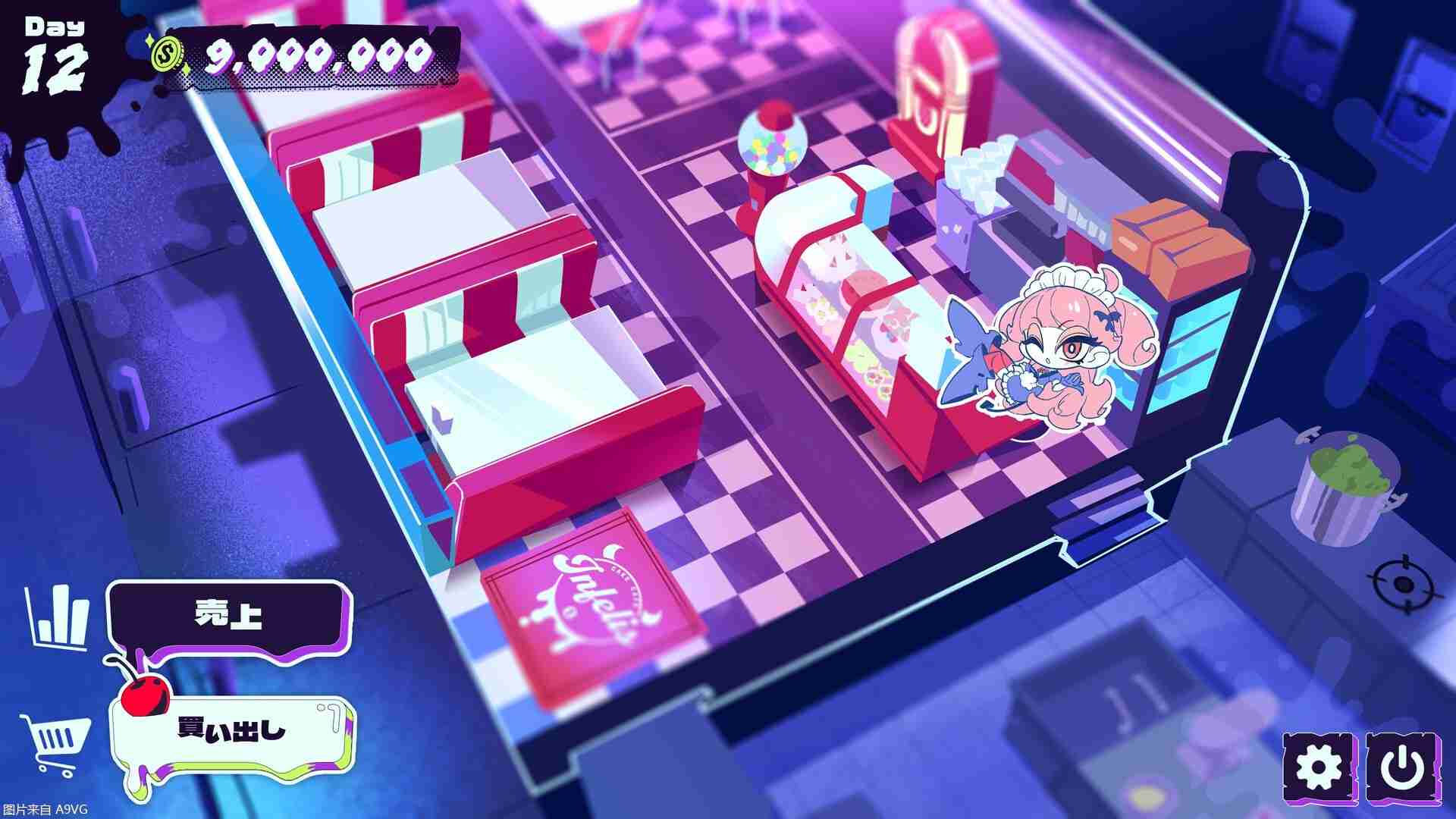 爱情喜剧风格肉鸽游戏《Inferno Cafe》Steam页面上线