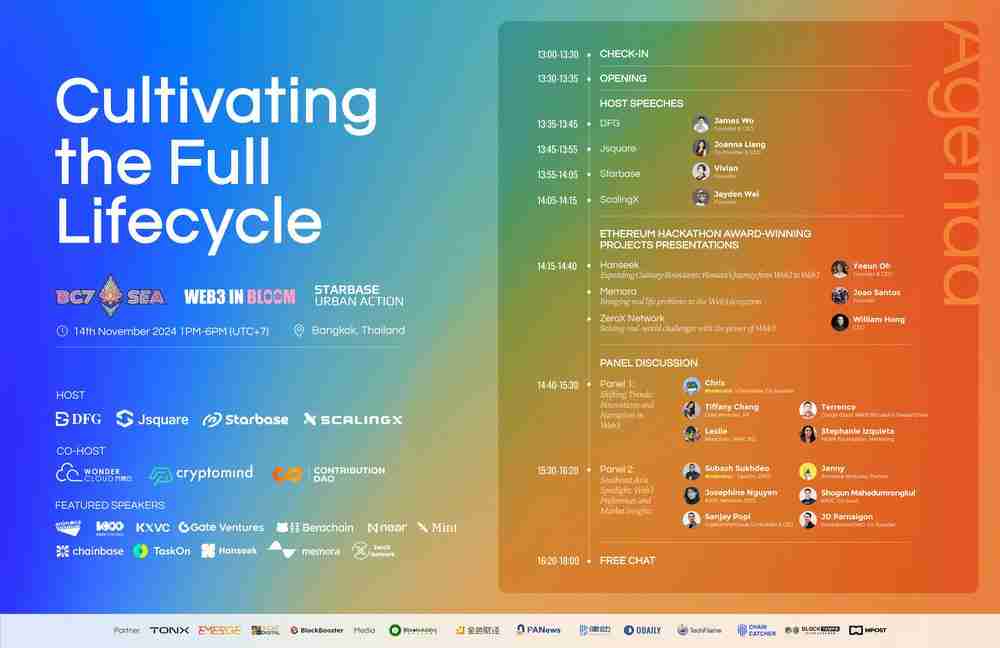DFG 将在 Devcon 2024 上举办行为Cultivating the Full Lifecycle